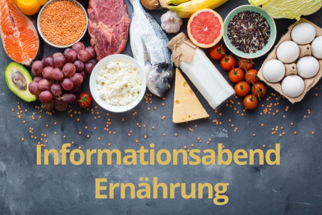 Informationsabend zum Thema Ernährung